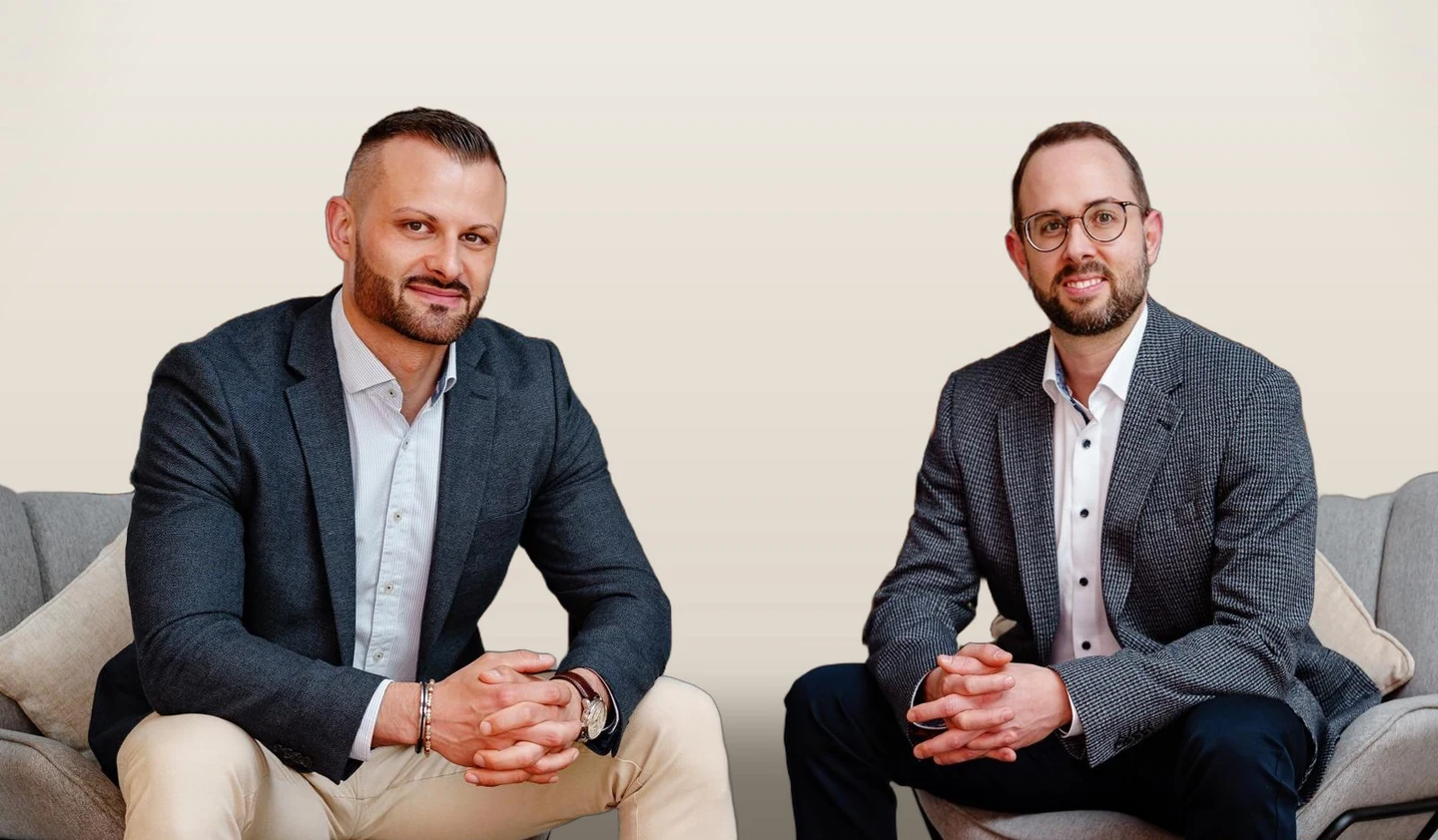 The two Exparanto founders