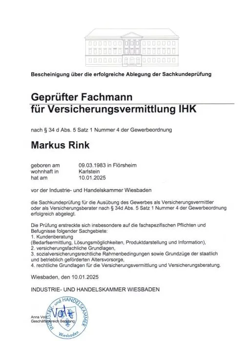Certificate scan
